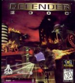 Defender 2000 game box for Jaguar