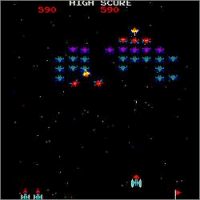 Galaxians screenshot