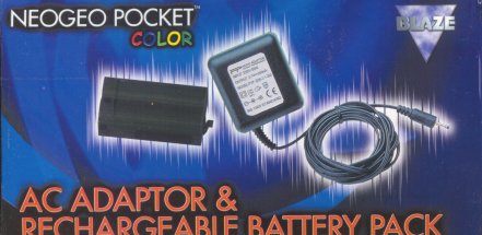 Rechargeable battery pack with ac adapter